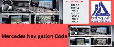 How does the Mercedes navigation code work and make your trip smoother?